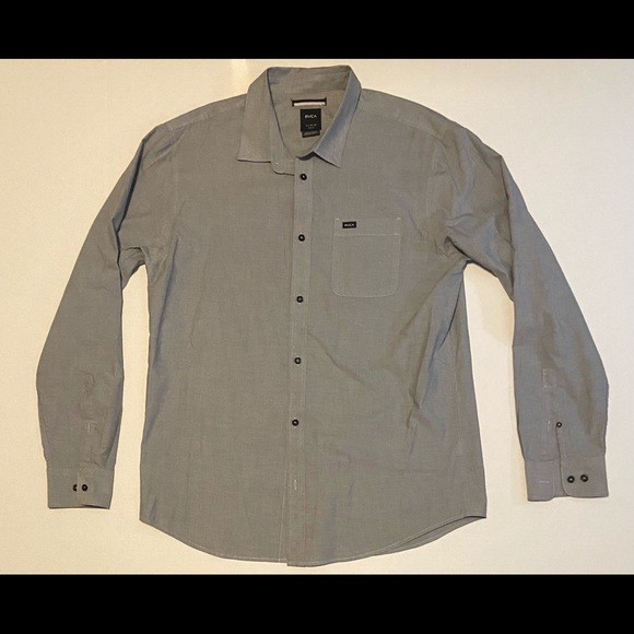 RVCA Button Down Pack of 2, Men’s XL, Slim Fit - Picture 5 of 7